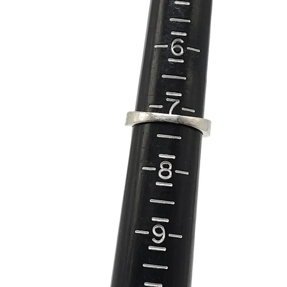 QJ Signed 925 Sterling Silver Light Purple Tourmaline Ring SZ 7.25 VTG - Picture 7 of 9